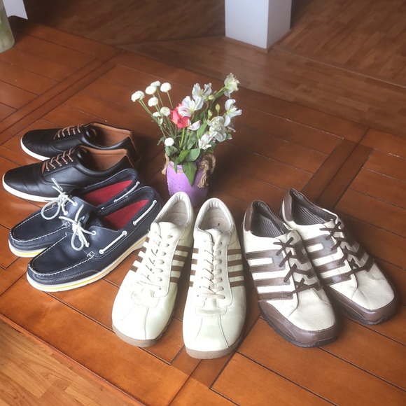 Men’s Leather Shoes, Sz12, 6-8 on Condition! Great - Picture 1 of 14